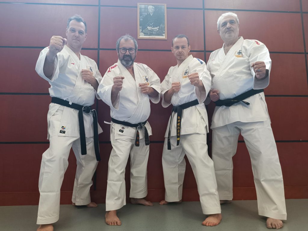 Cédric, Tony, Fabien et Pierre sont Instructeurs Fédéraux au KSF